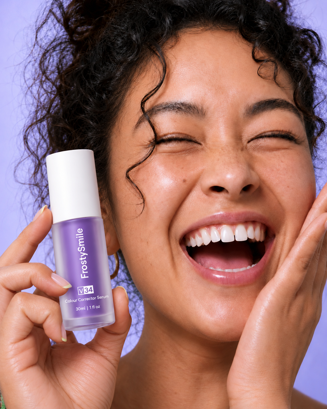 FrostySmiles Instant Purple-Correcting Tooth Serum